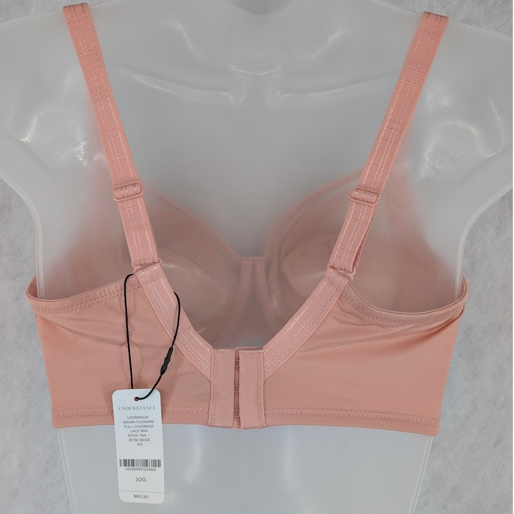 3 Understance Flexwire Ivy Smooth & Salma Bras 32G Beige Rose Latte NWT - Picture 8 of 13